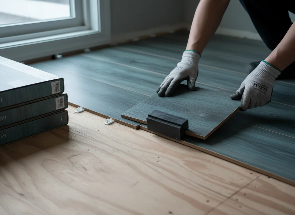Luxury Vinyl Plank Installation company in Columbia Falls, ME